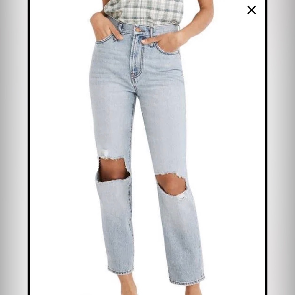 NWT Madewell Perfect Vintage Jean Cooper wash Sz 30